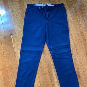 J. Crew Bowery Slim Navy Pants